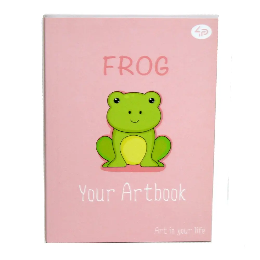 Блокнот 4Profi A6, 48 аркушів "Your Artbook", чистий, кольоровий блок з малюнком, асорті 9024... — фото 4