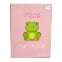 Блокнот 4Profi A6, 48 аркушів "Your Artbook", чистий, кольоровий блок з малюнком, асорті 9024... — фото 4