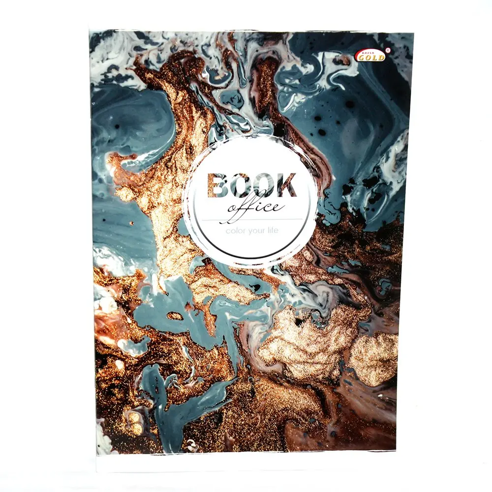 Зошит Gold Brisk для конспектів А4 60 аркушів, клітинка, скоба ТВ-23 кл — фото 2