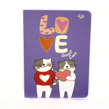 Блокнот 4Profi А5, 40 аркушів "Sweet Love Note", клітинка, асорті — фото 2