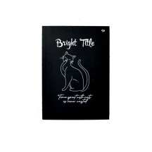 Блокнот 4Profi В6, 40 аркушів "Bright Title", кольоровий блок, асорті 902569,76,83,90