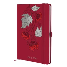 Книга записна Axent Partner "Oy, u Luzi", 125 х 195 мм, 96 аркушів, клітинка, на гумці 8619-01-A — фото 2