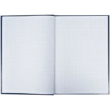 Книга записна Axent А4 "Wisdom", 96 аркушів, клітинка, темно-синя 8422-553-A — фото 2