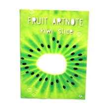 Блокнот 4Profi А6, 40 аркушів "Fruit Artnote", чистий кольоровий блок з малюнком, асорті 9026...