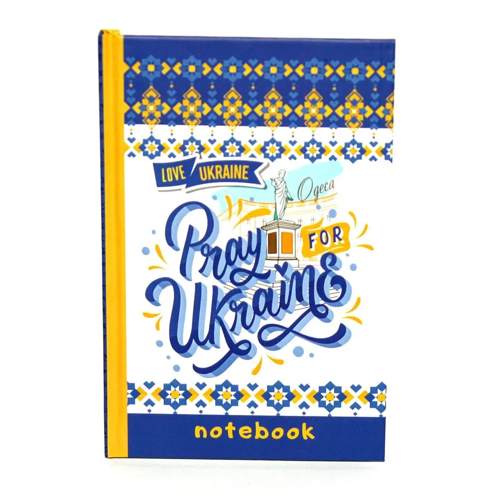 Блокнот Bourgeois А6 "Love Ukraine" 64 аркуші, клітинка, матова ламінація — фото 2