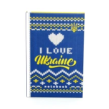 Блокнот Bourgeois А6 "Love Ukraine" 64 аркуші, клітинка, матова ламінація — фото 6