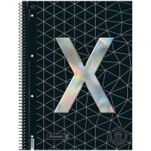 Коледж-блок Brunnen А4 "Premium. Xtreme", 80 аркушів, клітинка, пружина 10 679 28 852