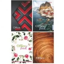 Ділова книга Brisk Office А4, 176 аркушів, лінія, тверда обкладинка ДКВ-4 лін
