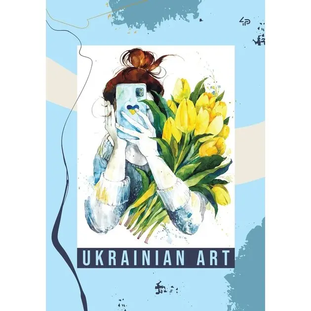 Блокнот 4Profi A6, 40 аркушів "Flower girls", клітинка, асорті 905867 — фото 3