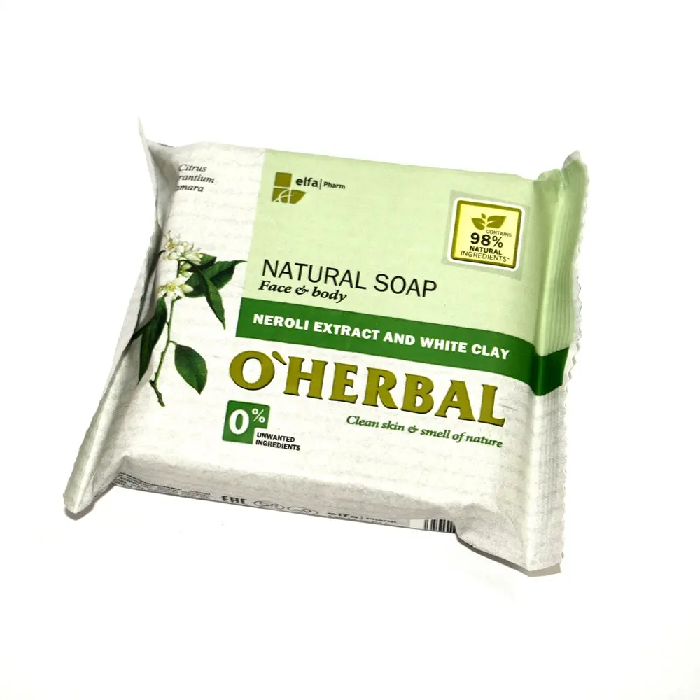Мило тверде O`Herbal natural soap 100 г, асорті — фото 3