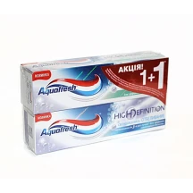 Зубна паста AQUAFRESH Senses revitalising 75 мл зі смаком евкаліпту, лайму та м`яти
