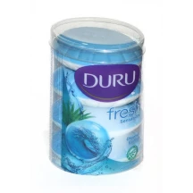 Мило туалетне DURU Fresh 4шт х 100 г, у пластик.тубі, асорті — фото 3
