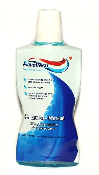 Ополіскувач для ротової порожнини Aquafresh 500 мл асорті 295838,295852 — фото 2