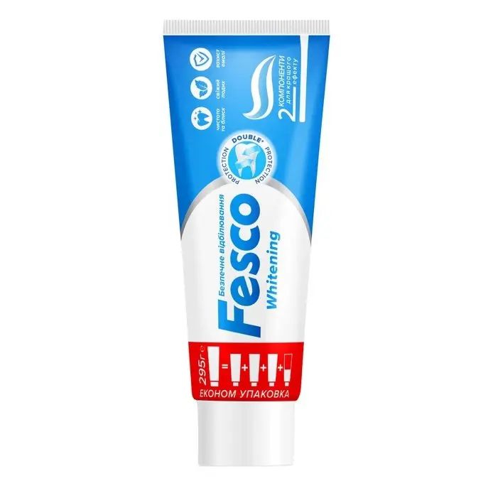 Зубна паста Fesco 250 мл, асорті — фото 2