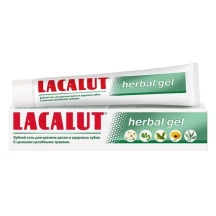 Зубна паста LACALUT herbal gel 75 мл