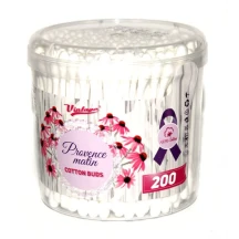 Ватні палички VINTAGE 200 штук в пластиковому стакані МК001204