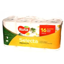 Туалетний папір RUTA Selecta 3 шари, 16 штук в упаковці, асорті Т1038,1039 — фото 2