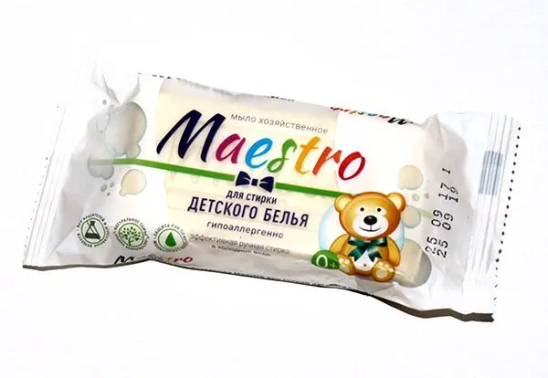 Мыло хозяйственное MAESTRO 72% 125 г, ассорти Мыло хозяйственное MAESTRO 72% 125 г, ассорти — фото 2