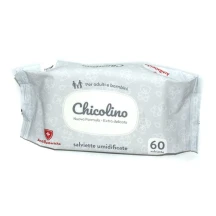 Серветки вологі CHICOLINO 60 штук, асорті