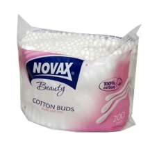 Ватні палички NOVAX 200 штук в пакеті