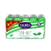 Мило туалетне Duru Soft Sensations 1+1 4+1х90 г, асорті