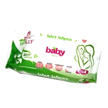 Серветки вологі Biolly Baby 60 штук в упаковці
