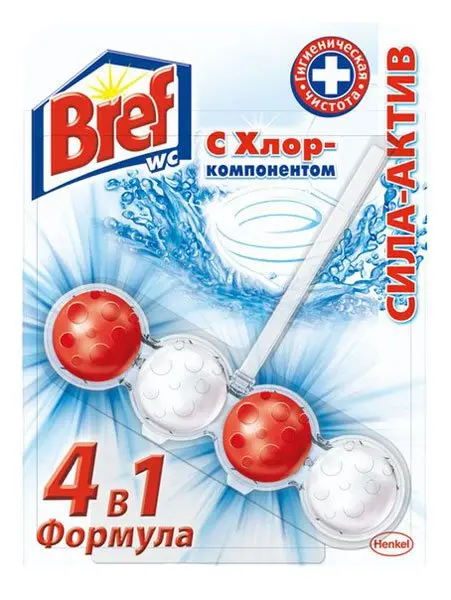 Средство для унитазов Сила Актив BREF 50 гр ассорти 18.21.216,21834022090 Средство для унитазов Сила Актив BREF 50 гр ассорти 18.21.216,21834022090 — фото 3