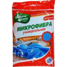Серветка з мікрофібри 30 х 30 універсальна  Мелочи Жизни 1 штука 318851