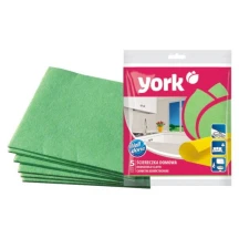 Серветка для прибирання універсальна YORK 5 штук в упаковці, 35 х 35 см 020020