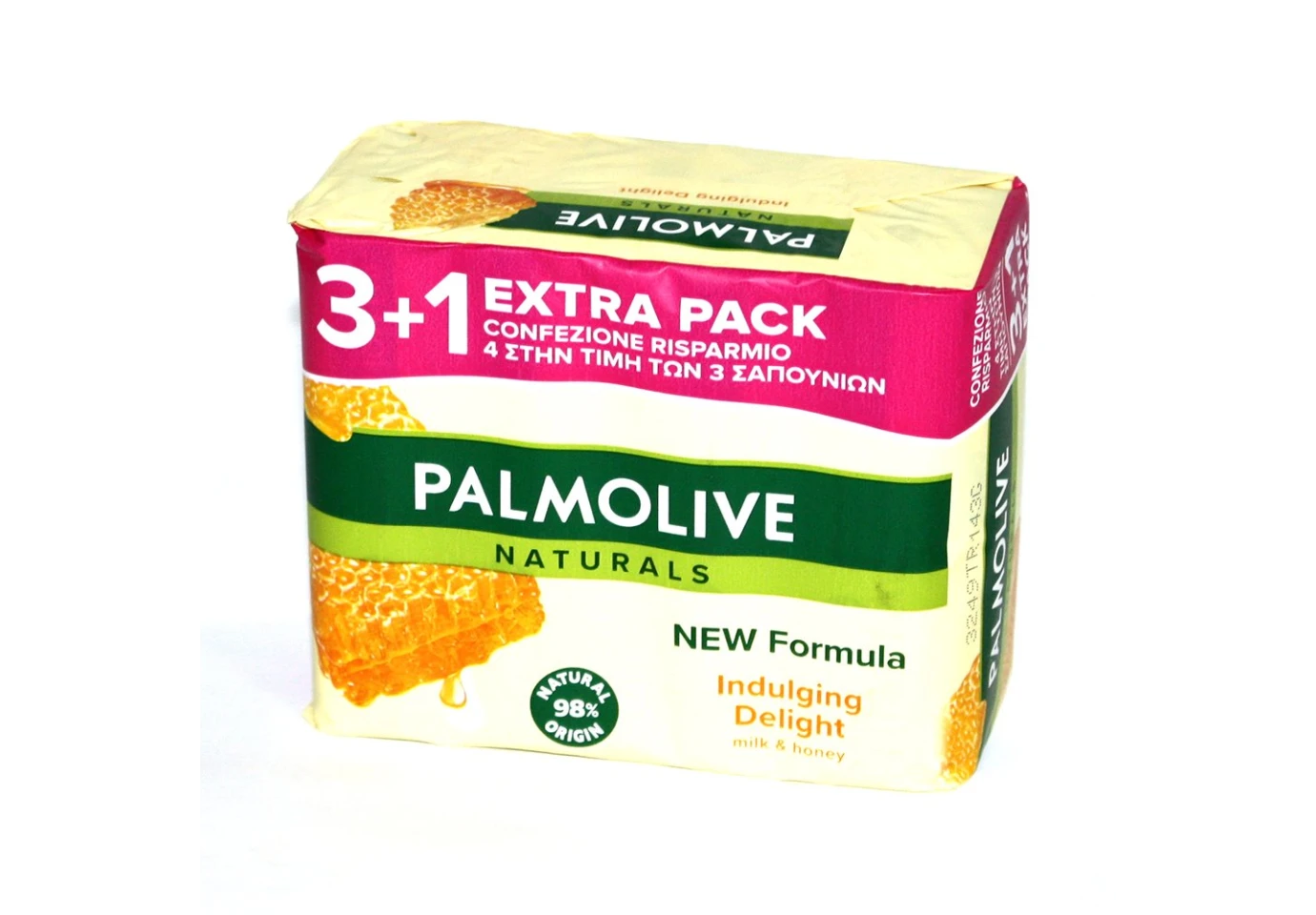 Мыло PALMOLIVE 4шт х 90 гр, натурель 38.06.059