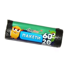 Пакети для сміття PROdom 60л/20 штук
