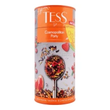 Чай TESS Cosmopoltan Party 90 г зі шматочками фруктів, тубусi