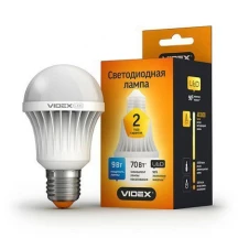 Электролампа Videx led a60b 9w e27 3000k 220v (291932) VL-A60b-09273