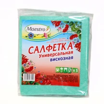 Серветки універсальні  MAESTRO 5 штук в упаковці