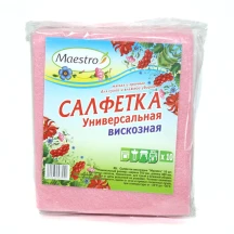 Серветки універсальні MAESTRO 10 штук в упаковці