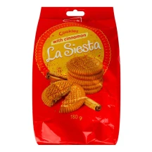 Печиво цукрове La Siesta з корицею 180 г, Ярич