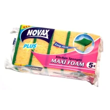 Губка для посуду NOVAX PLUS 5 штук в упаковці 3879NVP