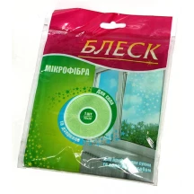 Серветка з мікрофібри БЛИСК 30 х 30 см для скла, 1 штука