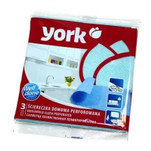 Серветка універсальна YORK 34 х 35 см, 3 штук в упаковці 020030