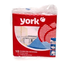 Серветка універсальна YORK  35 х 35 см 10 штук в упаковці 021040
