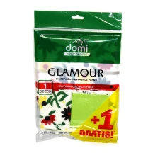 Серветка з мікрофібри DOMI GLAMOUR універсальна 35 х 35 см, 1 штука