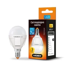 Светодиодная лампа Videx led g45 7w e14 4100k 220v VL-G45-07144 — фото 2