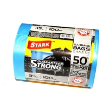 Пакети для сміття Stark 35 л/100 штук  strong міцні