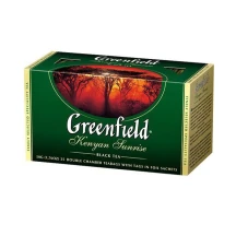 Чай Greenfield Kenyan Sunrise чорний 25 пакетів х 2 г