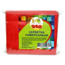 Серветки універсальні Тріо 32 х 34 см, 10 штук в упаковці