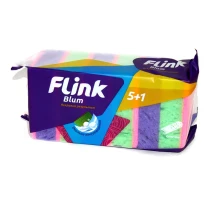 Губка для посуду Blum Flink пориста, 6 штук в упаковці 790469