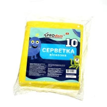 Серветки універсальні PROdom 30 х 36 см, 10 штук в упаковці
