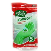 Рукавиці латексні універсальні Aloe Vera КОМФОРТ МЕЛОЧИ ЖИЗНИ , L.M.S
