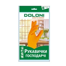 Рукавиці господарські латексні Doloni S