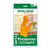 Рукавиці господарські латексні Doloni M